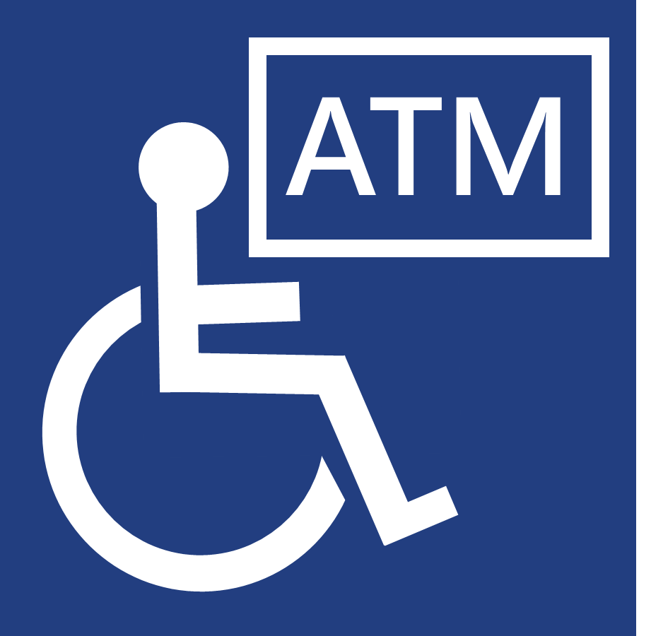 with wheelchair users direct access atm
